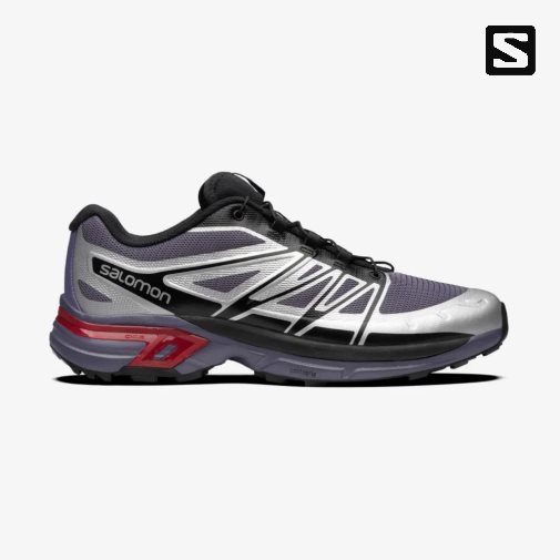 Salomon Xt-wings 2 Men's Sneakers Lavender / Silver | CA 68L49